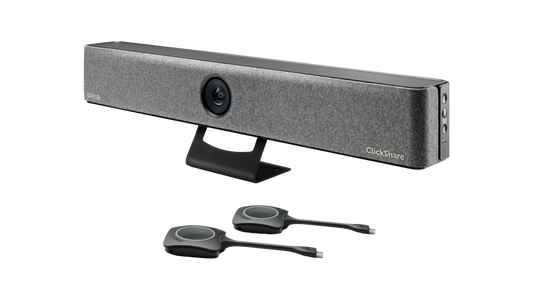 Barco ClickShare Bar Pro - Prémiové konference roomdock a dvě obrazovky