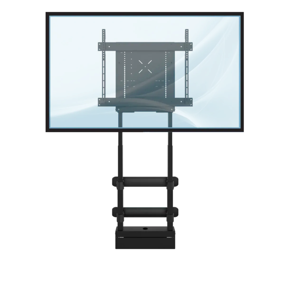 e· Box® II Wall Mount – elektrický výškově nastavitelný nástěnný držák pro displeje do 200 kg