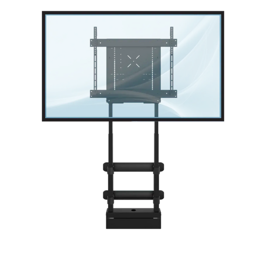 e· Box® II Wall Mount – elektrický výškově nastavitelný nástěnný držák pro displeje do 200 kg